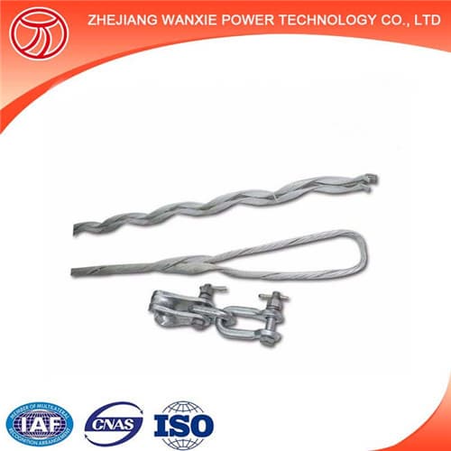 Preformed Guy Grip Dead_End Helical Tension Clamp For Adss_Opgw Fiber Cable